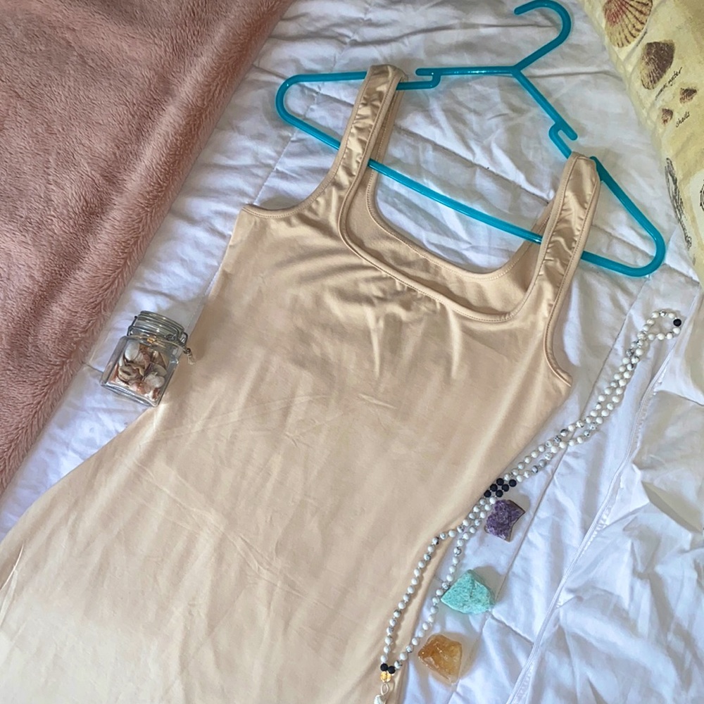 Soft & Stretchy Nude Dress